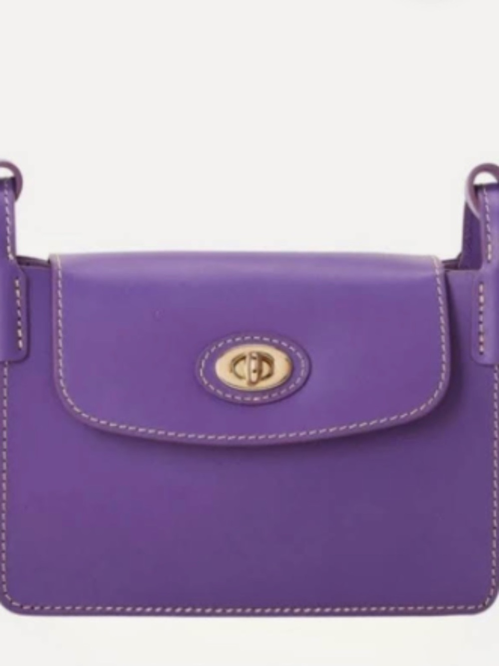 Dooney Sweety Leather Pinky Bag Amethyst